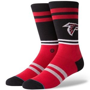 Atlanta Falcons NFL Stance socks! ATL football NWT